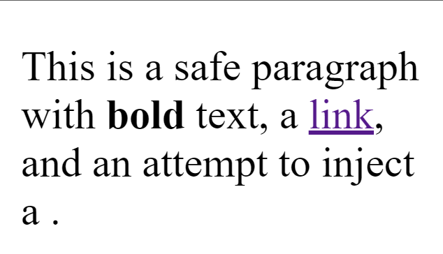 Rendering dynamic HTML through ngSanitize and ng-bind-html.