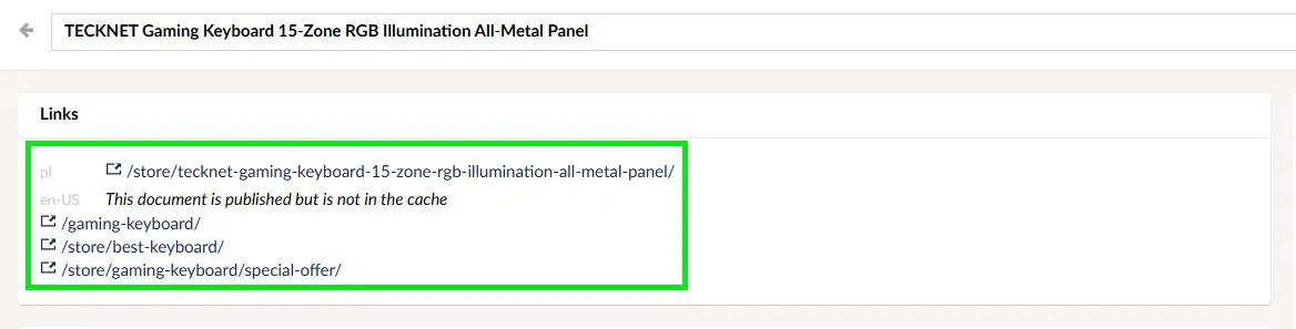 Umbraco umbracoUrlAlias values for multiple alternative URL paths