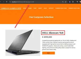 Change an Umbraco URL Segment with umbracoUrlName