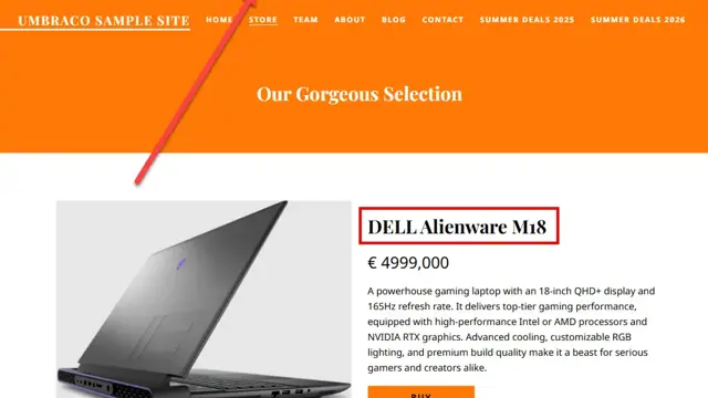 Change an Umbraco URL Segment with umbracoUrlName