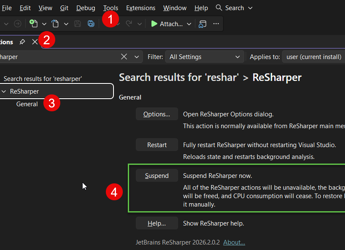 How to Disable ReSharper in Visual Studio