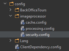 Imageprocessor security config file in Umbraco project location