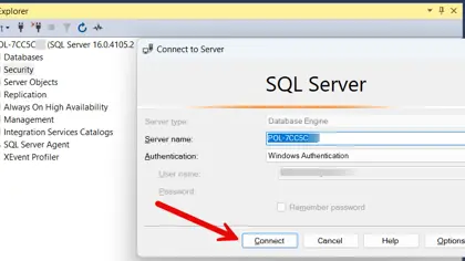 Creating a SQL Server login for an existing domain user in SSMS - featured image