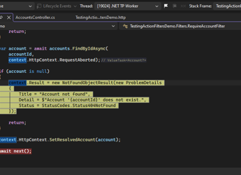 How to Test ASP.NET Core Action Filters with xUnit