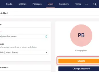 How to Permanently Delete an Umbraco 8 User