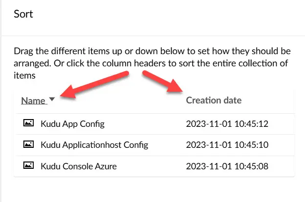 Sorting Umbraco Items Alphabetically or by Date