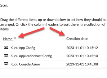 How to Sort Content and Media in Umbraco